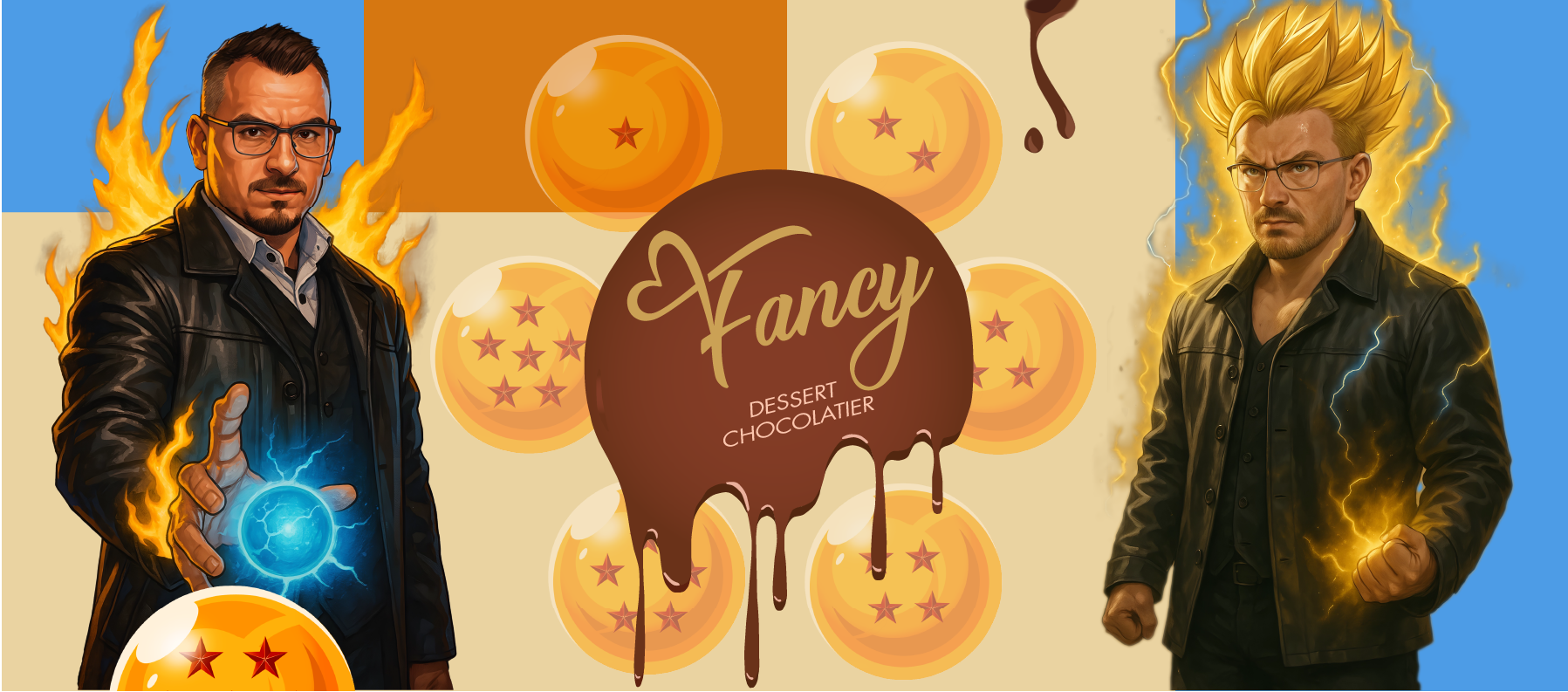 Personalisierte Trevia Fancy Schokolade Verpackung Layout Anime