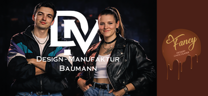 Personalisierte Trevia Fancy Schokolade Verpackung Layout Baumann