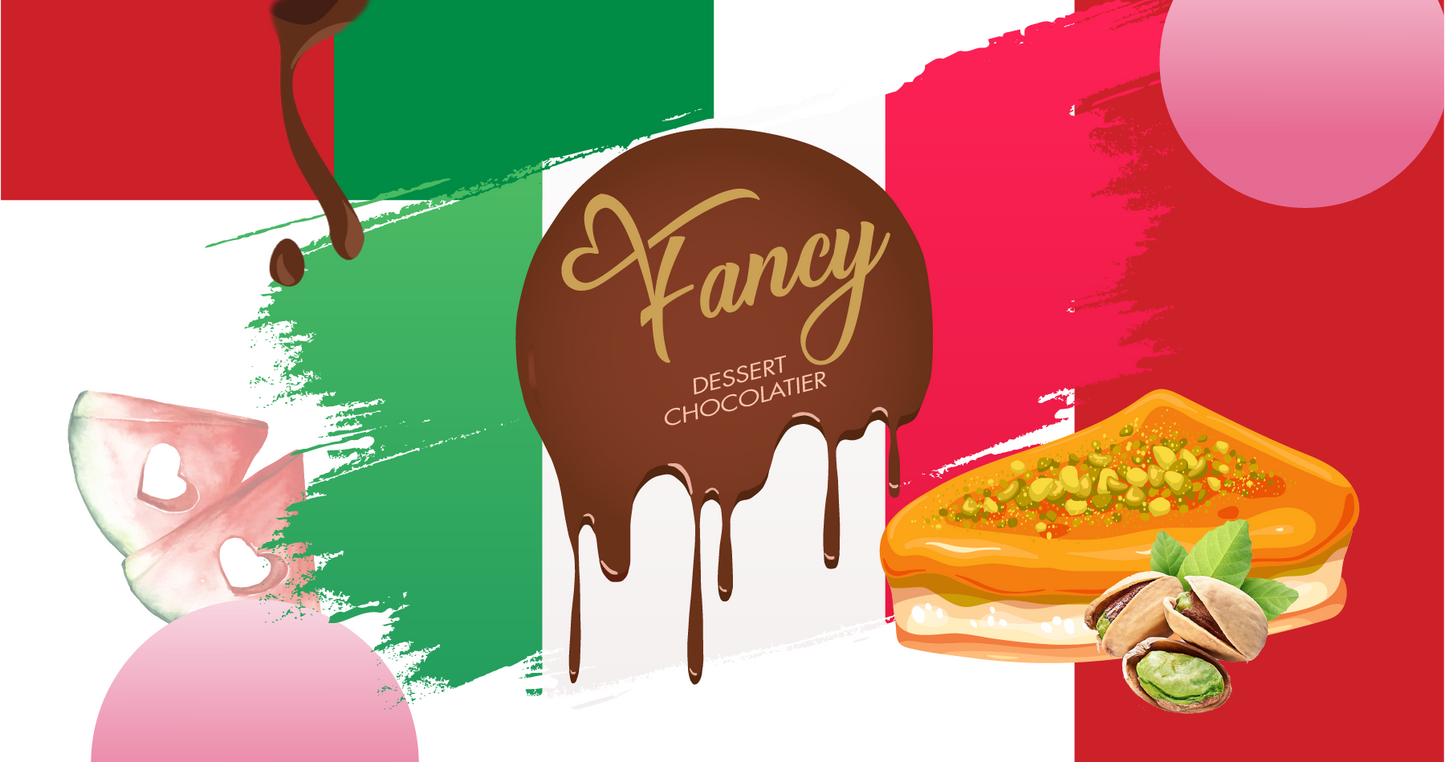 Personalisierte Trevia Fancy Schokolade Verpackung Layout Italien
